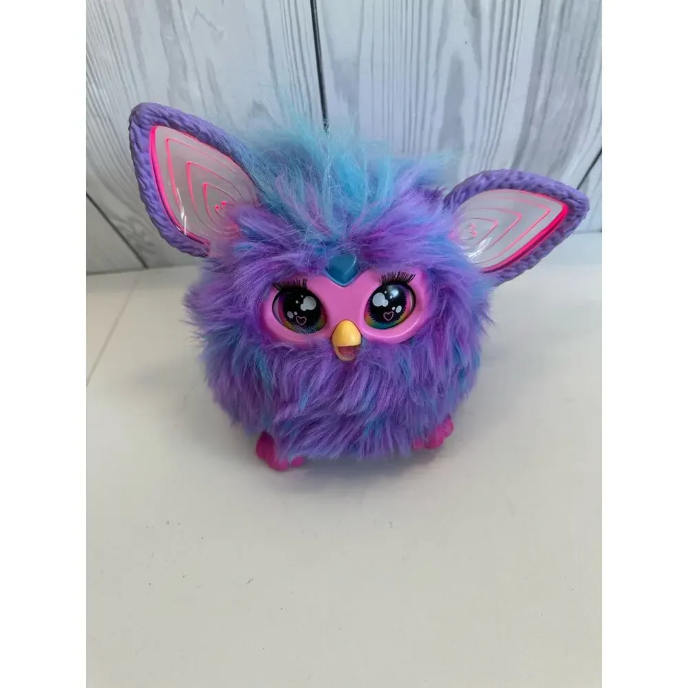 Furby Purple Plush Interactive Toy 2023 Hasbro Tested And Works!